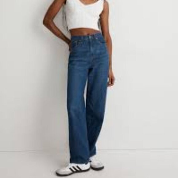 Madewell Denim - Madewell Baggy Straight Jean size 26 Slouchy